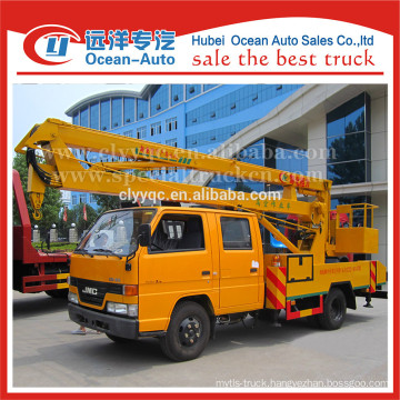 JMC manual gearbox 16m aerial working truck for sale